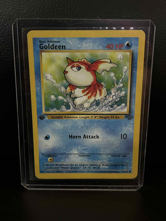 Goldeen - 53/64 - Common - 1st Edition Jungle Pokemon