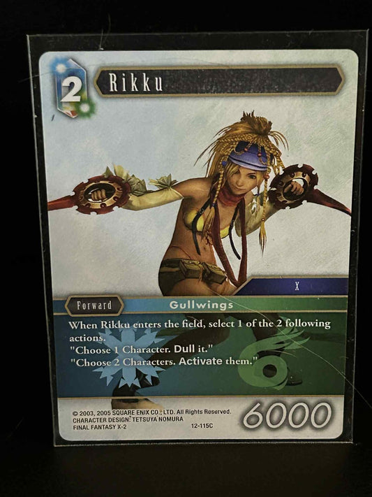 Rikku - 12-115C Opus XII: Crystal Awakening Final Fantasy Lightly Played