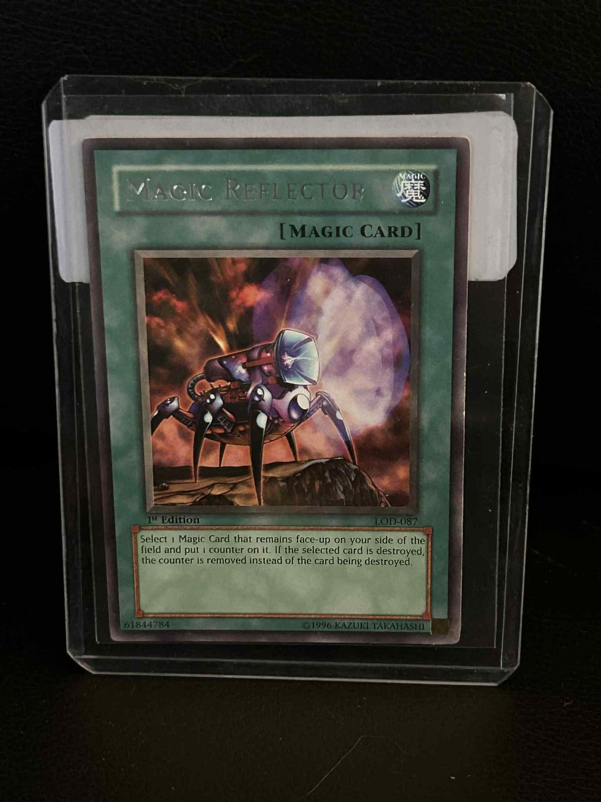 Magic Reflector - LOD-087 - Rare - 1st Edition Legacy of Darkness Yu-Gi-Oh! Ligh
