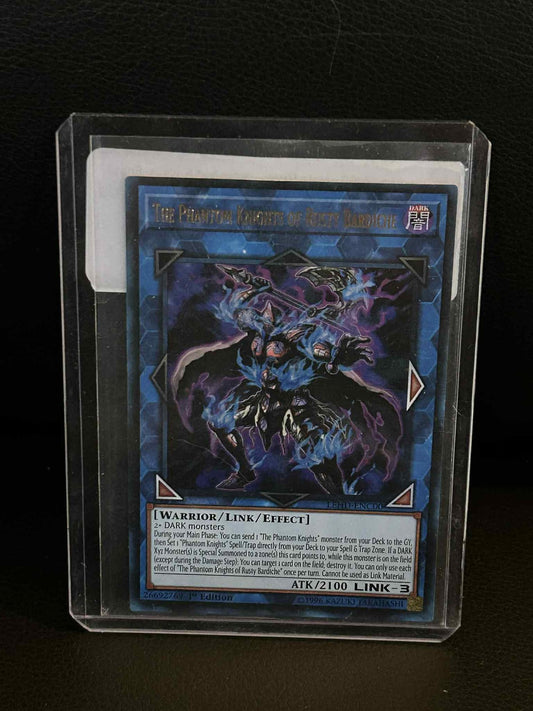 The Phantom Knights of Rusty Bardiche - LEHD-ENC00 - Ultra Rare - 1st Edition Le