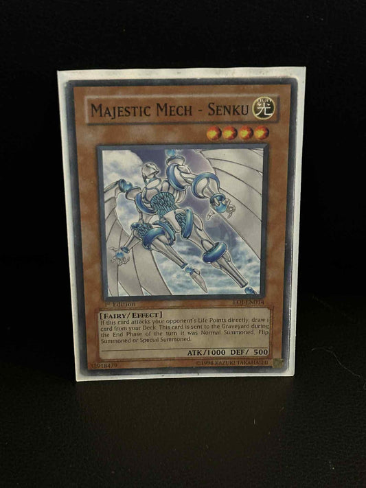Majestic Mech - Senku - EOJ-EN014 - Common - 1st Edition Enemy of Justice Yu-Gi-