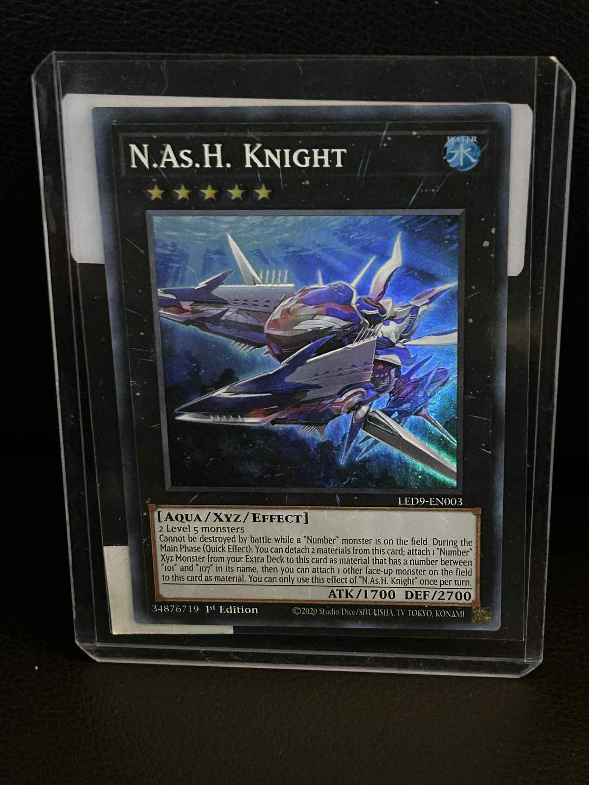 N.As.H. Knight - LED9-EN003 - Super Rare - 1st Edition Legendary Duelists: Duels