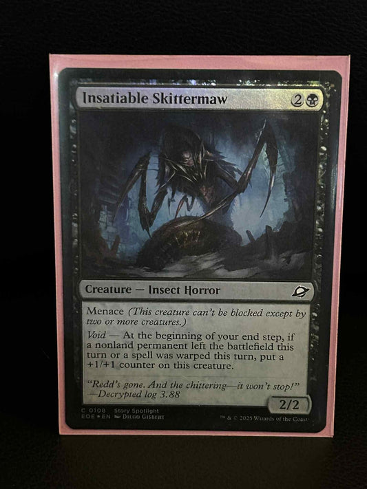 Insatiable Skittermaw - Foil Edge of Eternities Magic: The Gathering Near Mint,
