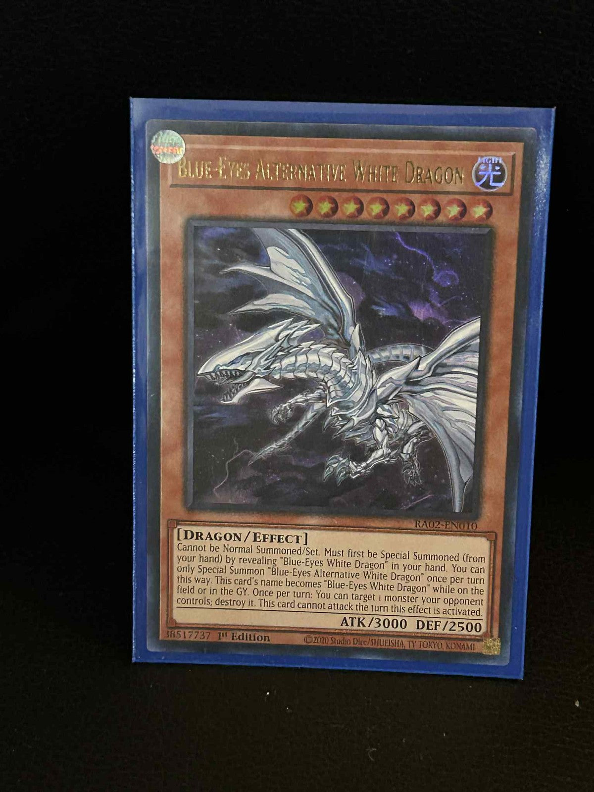 Blue-Eyes Alternative White Dragon - RA02-EN010 - Ultra Rare - 1st Edition 25th