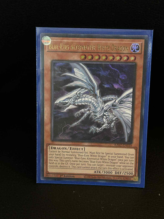 Blue-Eyes Alternative White Dragon - RA02-EN010 - Ultra Rare - 1st Edition 25th