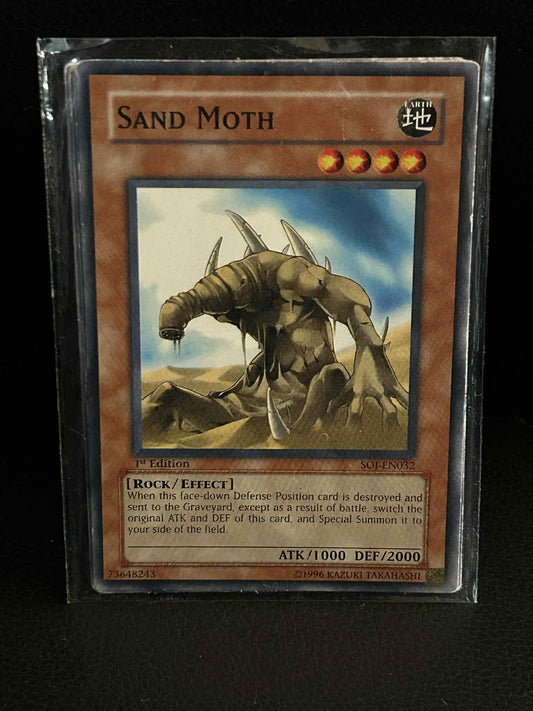 Sand Moth - SOI-EN032 - Common - 1st Edition Shadow of Infinity Yu-Gi-Oh! Modera