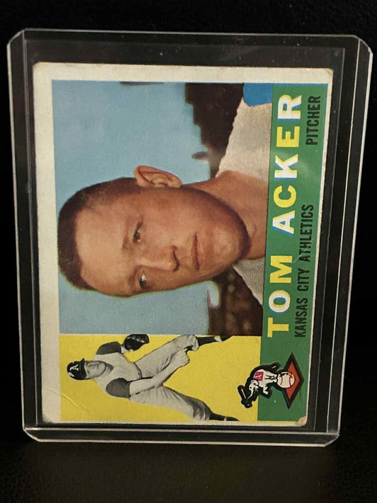 Tom Acker #274 | 1960 Topps 1960 Topps Baseball Leicht bespielte Sammelkarte