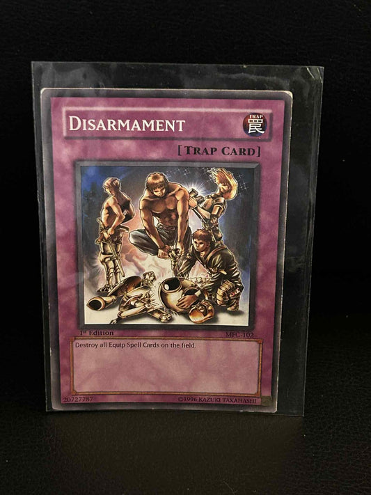 Disarmament - MFC-102 - Common - 1st Edition Magician's Force Yu-Gi-Oh! Moderate