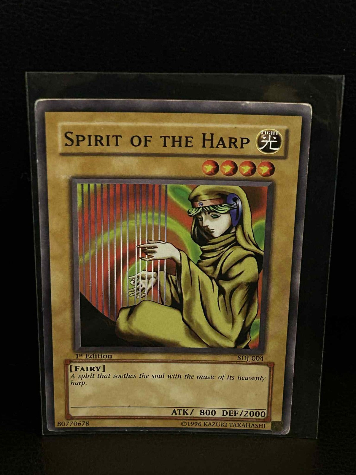 Spirit of the Harp - SDJ-004 - Common - 1st Edition Starter Deck: Joey Yu-Gi-Oh!