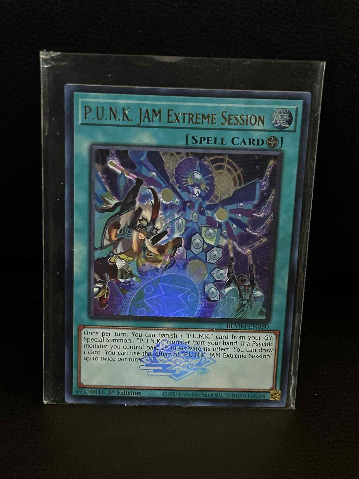 P.U.N.K. JAM Extreme Session - BLMM-EN080 - Ultra Rare - 1st Edition Battles of