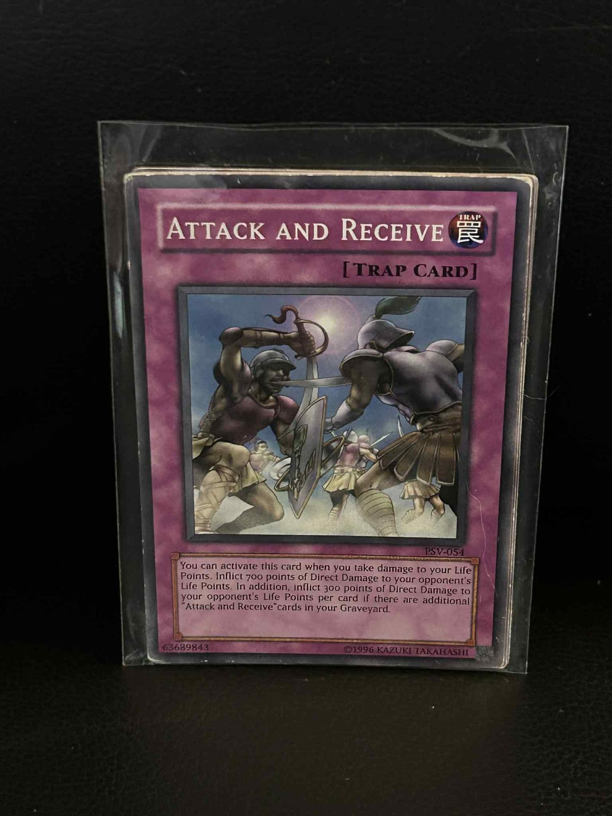 Attack and Receive - PSV-054 - Common - Unlimited Edition Pharaoh's Servant Yu-G