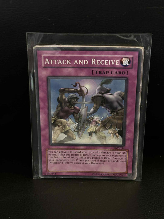 Attack and Receive - PSV-054 - Common - Unlimited Edition Pharaoh's Servant Yu-G