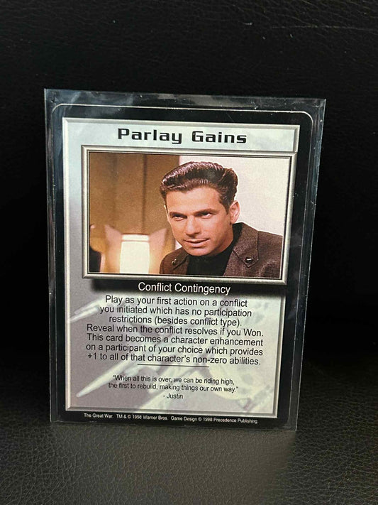 Parlay Gains The Great War Babylon 5 Light Play
