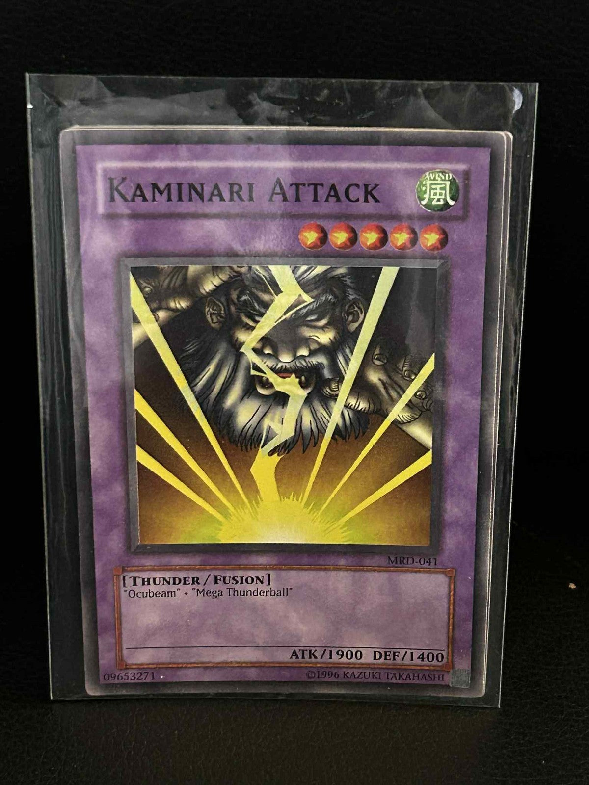 Kaminari Attack - MRD-041 - Common - Unlimited Edition Metal Raiders Yu-Gi-Oh! M