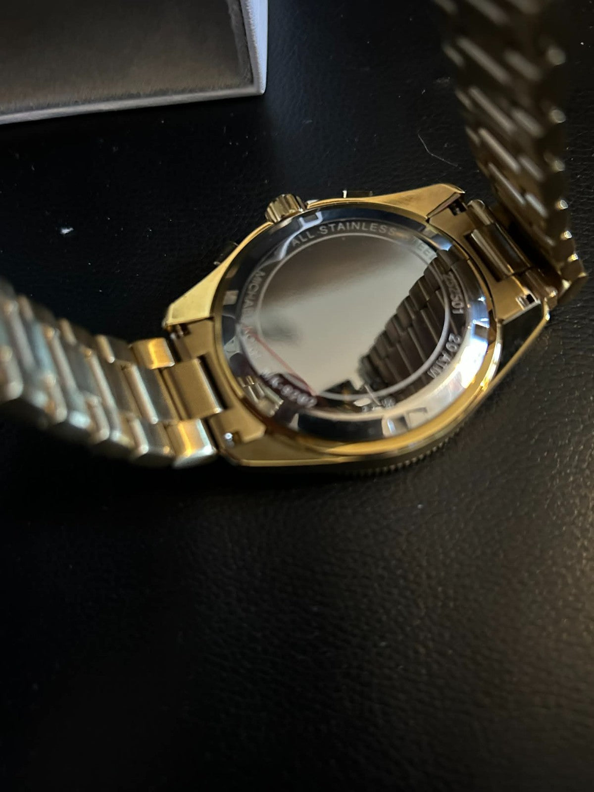 Michael Kors Uhr Maritime MK9205 Herren Blau 200M geprüft mit Box & Papieren