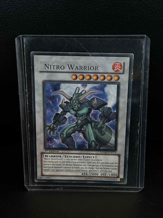 Nitro Warrior - DP08-EN013 - Rare - 1st Edition Duelist Pack 8 Yusei Fudo Yu-Gi-