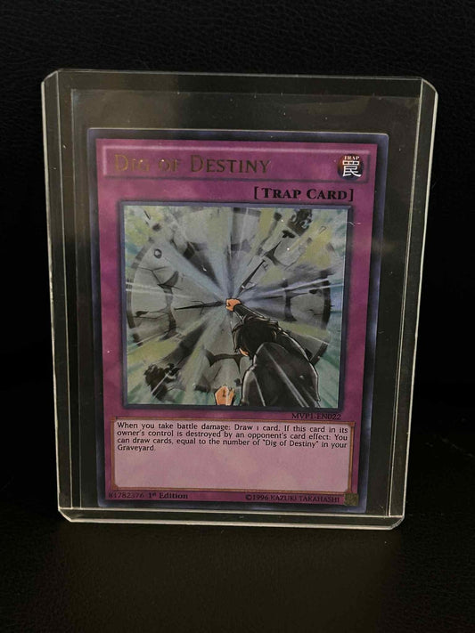 Dig of Destiny - MVP1-EN022 - Ultra Rare - 1st Edition The Dark Side of Dimensio