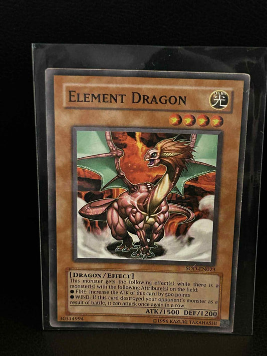 Element Dragon - SOD-EN023 - Common - Unlimited Edition Soul of the Duelist Yu-G