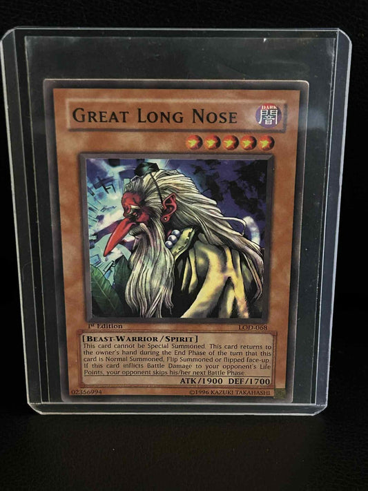 Great Long Nose - LOD-068 - Common - 1st Edition Legacy of Darkness Yu-Gi-Oh!