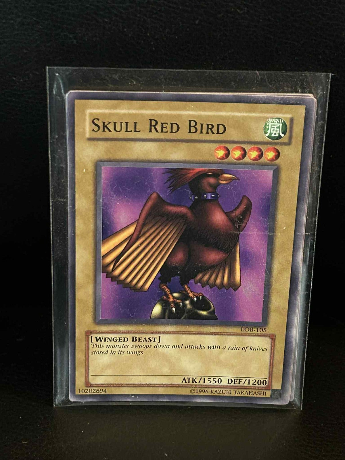 Skull Red Bird - LOB-105 - Common - Unlimited Edition Legend of Blue Eyes White