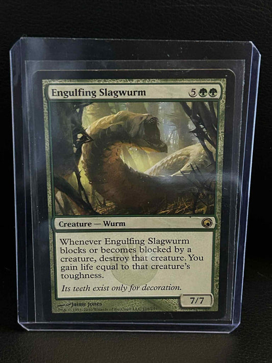 Engulfing Slagwurm Scars of Mirrodin Magic: the Gathering Lightly Played, Englis