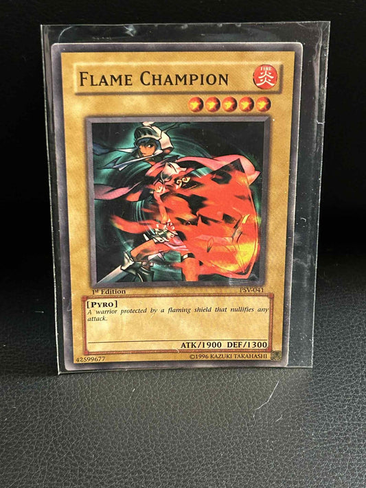 Flame Champion - PSV-041 - Common - 1st Edition Pharaoh's Servant Yu-Gi-Oh! Mode