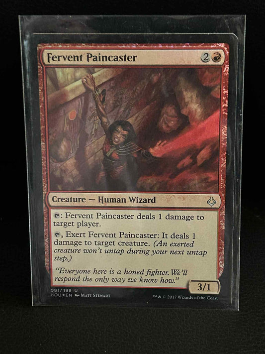 Fervent Paincaster - Foil Hour of Devastation Magic: The Gathering Lightly Playe