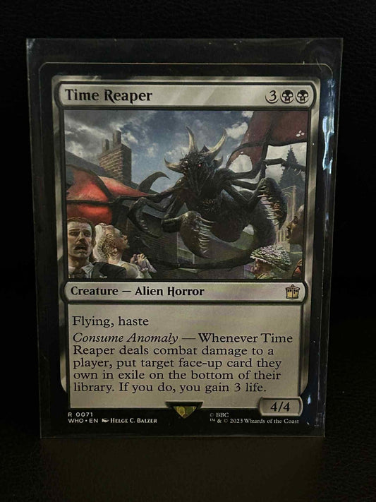 Time Reaper Commander: Universes Beyond: Doctor Who Magic: The Gathering Lightly