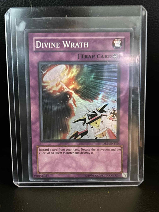 Divine Wrath - DR3-EN110 - Super Rare - Unlimited Edition Dark Revelation 3 Yu-G