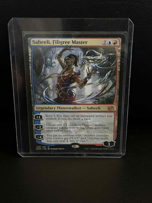 Saheeli, Filigree Master The Brothers' War Magic: The Gathering