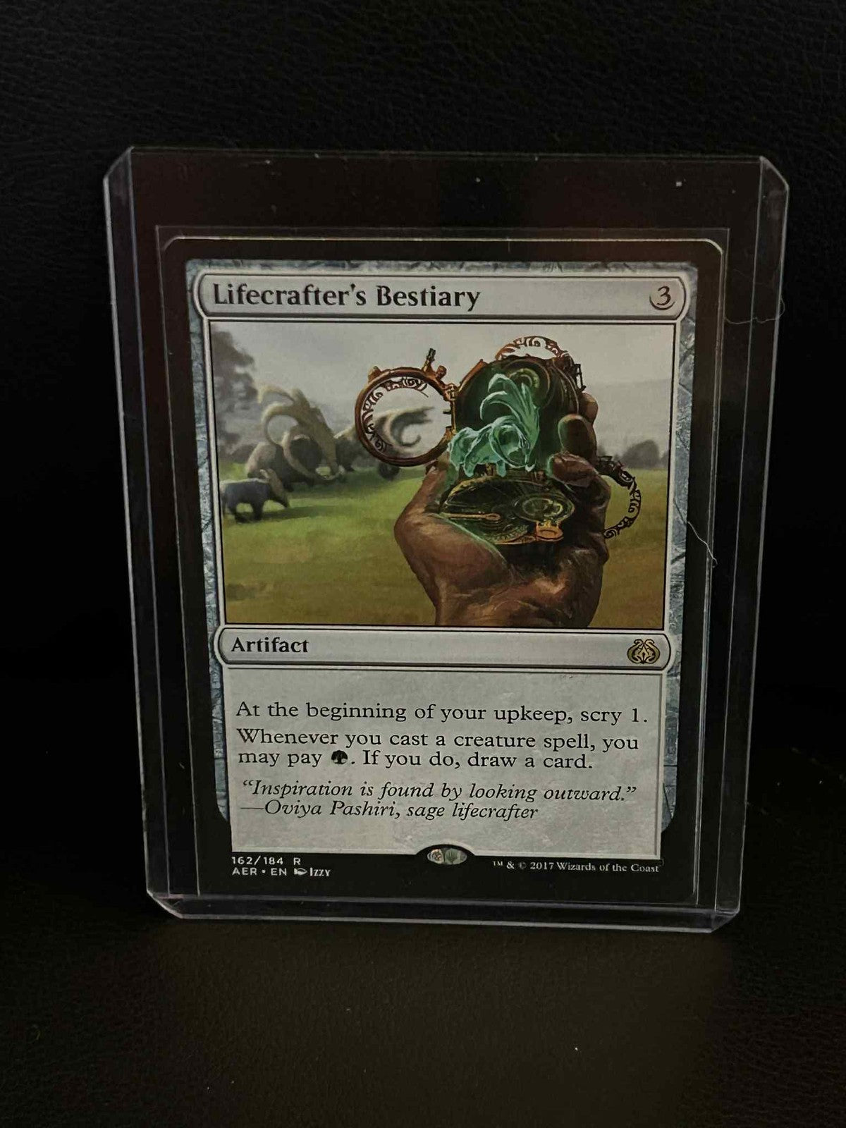 Lifecrafter's Bestiary Aether Revolt Magic: the Gathering Lightly Played, Englis