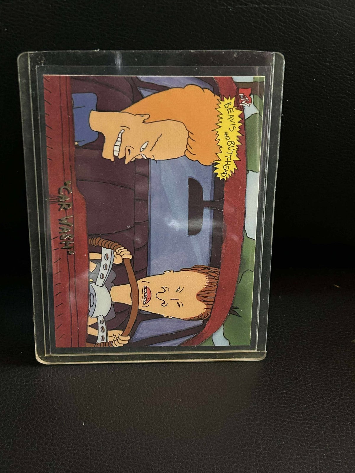 Autowäsche [#6069] 1994 Fleer Ultra Beavis & Butt-Head Leicht bespielte Sammelkarte