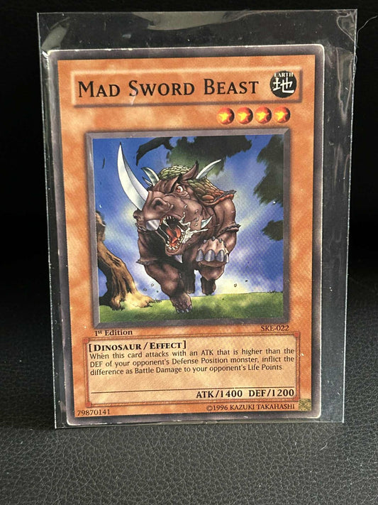 Mad Sword Beast - SKE-022 - Common - 1st Edition Kaiba Evolution Yu-Gi-Oh! Moder