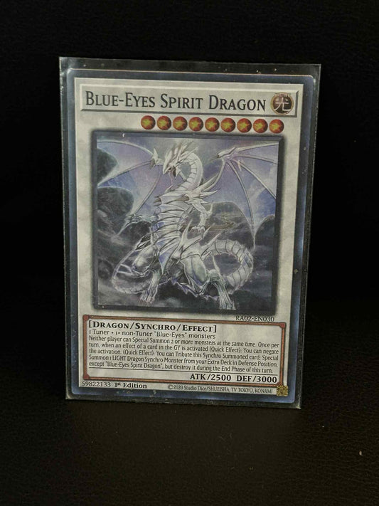Blue-Eyes Spirit Dragon - RA02-EN030 - Super Rare - 1st Edition 25th Anniversary