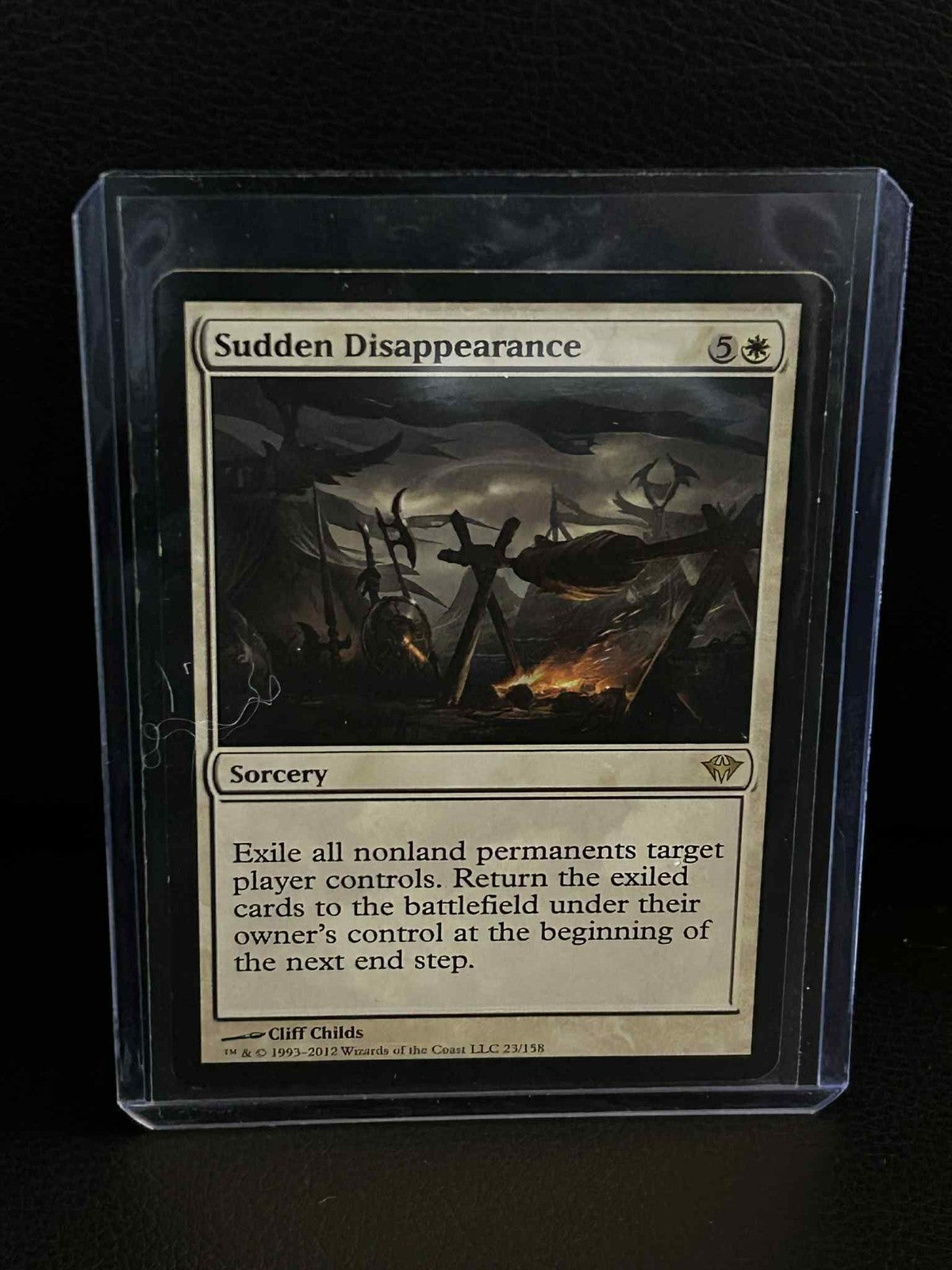 Sudden Disappearance Dark Ascension Magic: The Gathering