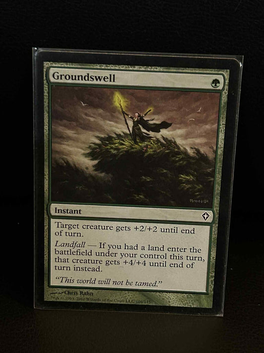 Groundswell Worldwake Magic: The Gathering Lightly Played, English