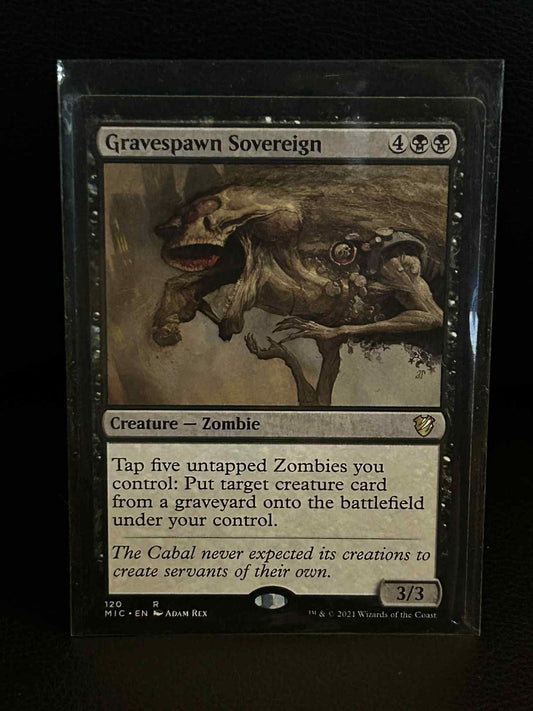 Gravespawn Sovereign Commander: Innistrad: Midnight Hunt Magic: The Gathering Li