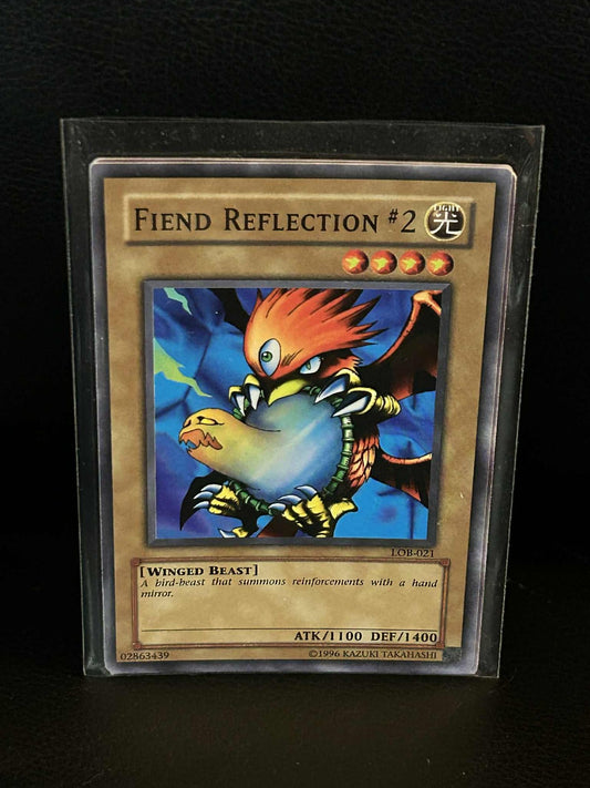 Fiend Reflection #2 - LOB-021 - Common - Unlimited Edition Legend of Blue Eyes W