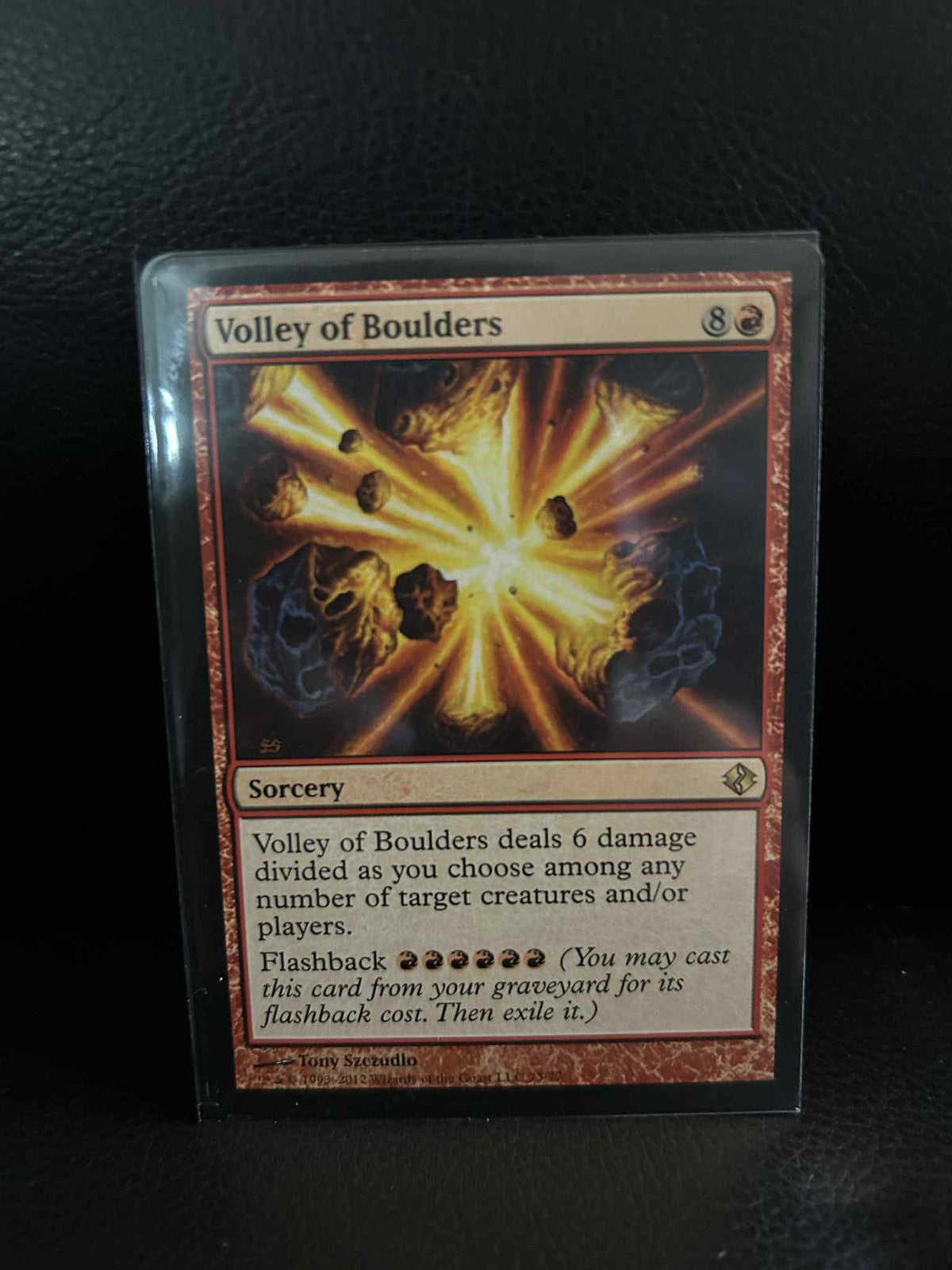 Volley of Boulders Duel Decks: Venser vs. Koth Magic: The Gathering Lightly Play