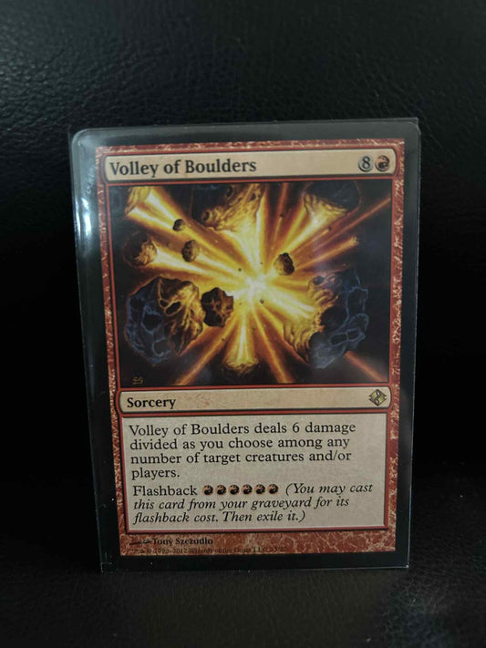 Volley of Boulders Duel Decks: Venser vs. Koth Magic: The Gathering Lightly Play