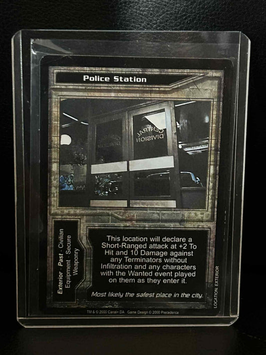 Police Station Base Set Terminator Light Play