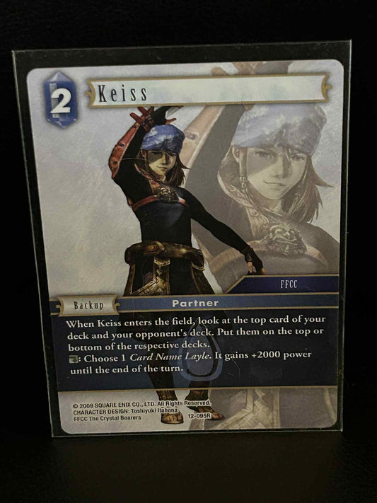 Keiss - 12-095R Opus XII: Crystal Awakening Final Fantasy Lightly Played