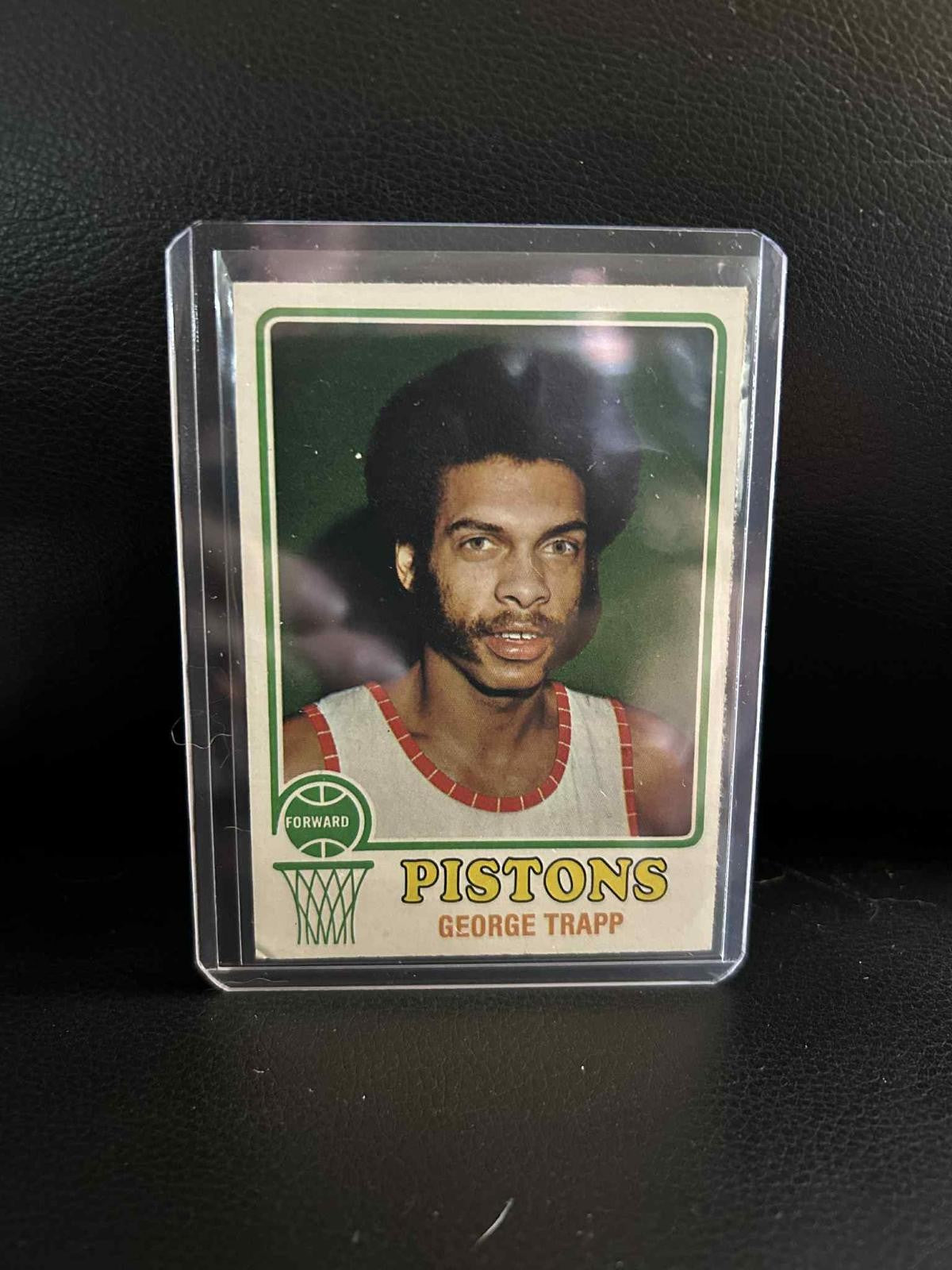 George Trapp #22 | 1973 Topps 1973 Topps Basketball Moderately Played Sammelkarte