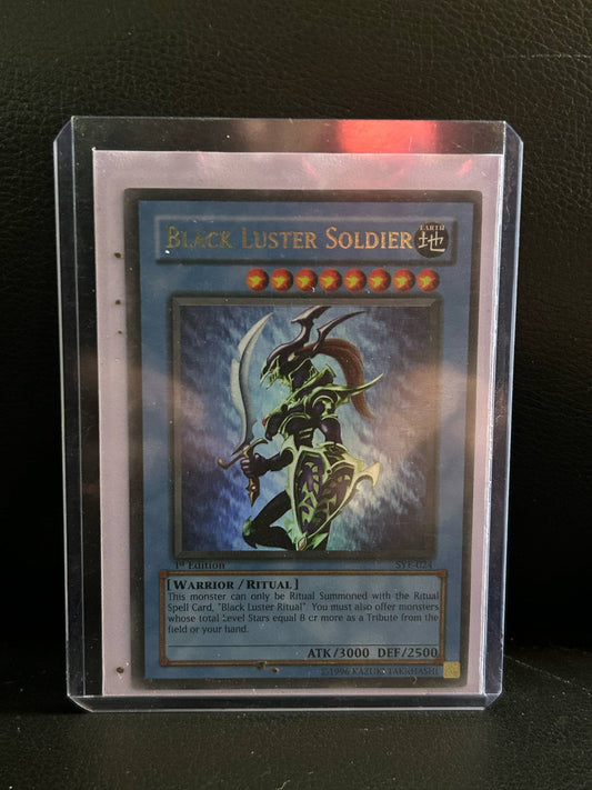 Black Luster Soldier - SYE-024 - Ultra Rare - 1st Edition Yugi Evolution Yu-Gi-O