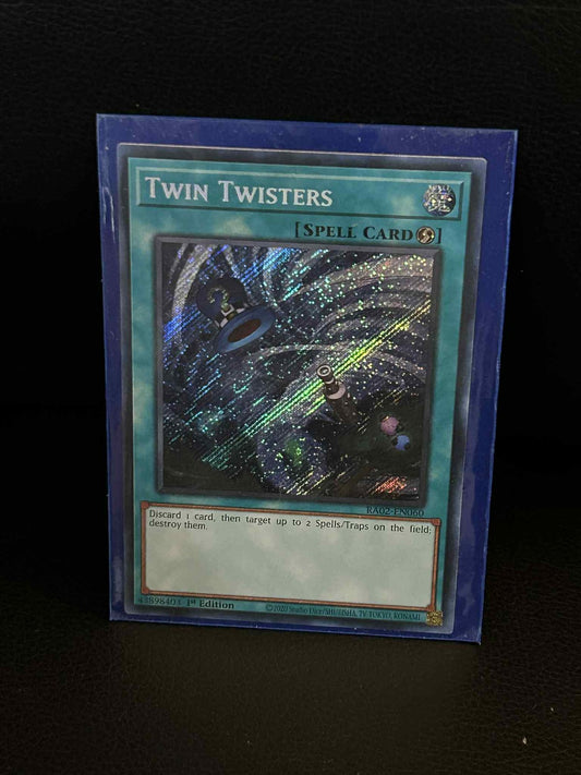 Twin Twisters - RA02-EN060 - Secret Rare - 1st Edition 25th Anniversary Rarity C