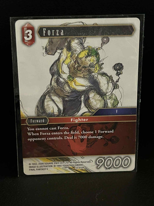 Forza - 12-015H Opus XII: Crystal Awakening Final Fantasy Lightly Played