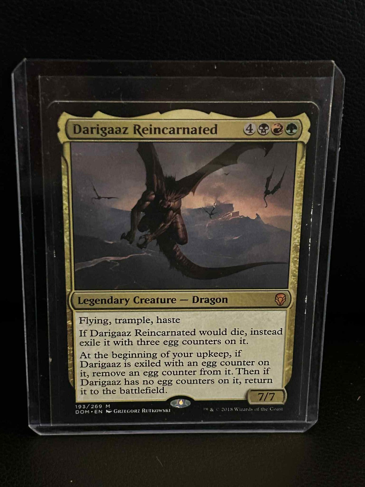 Darigaaz Reincarnated Dominaria Magic: the Gathering Lightly Played, English