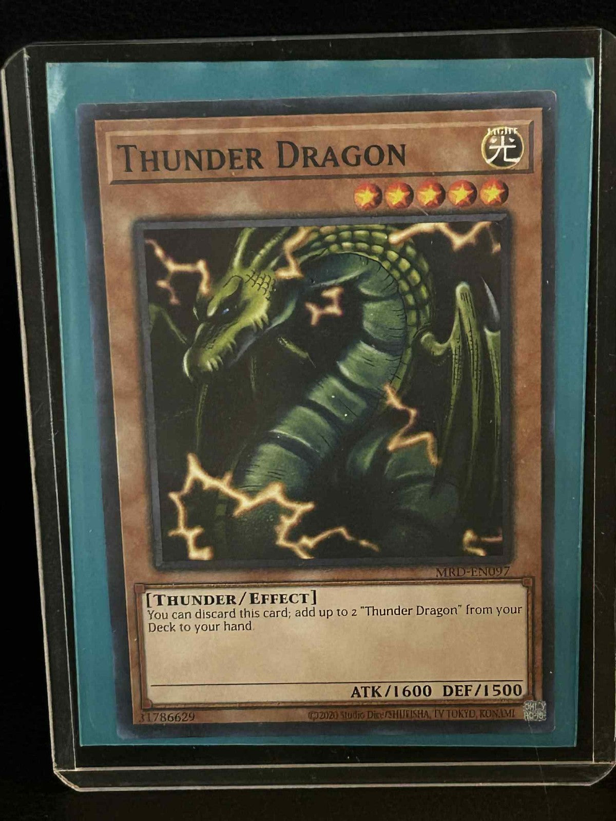 Thunder Dragon - MRD-EN097 - Common - Unlimited 25th Anniversary Edition Metal R