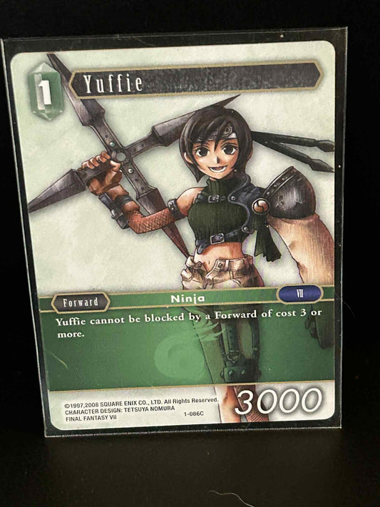 Yuffie - 1-086C Opus 1 Final Fantasy Lightly Played