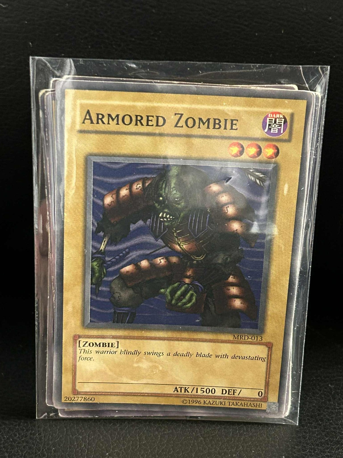 Armored Zombie - MRD-013 - Common - Unlimited Edition Metal Raiders Yu-Gi-Oh! Mo